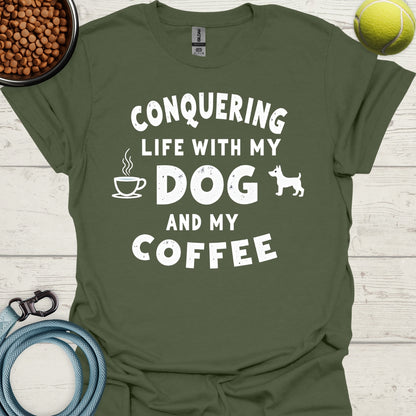 Conquering Life With My Dog And My Coffee