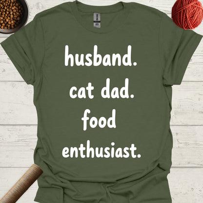 Husband. Cat Dad. Food Enthusiast