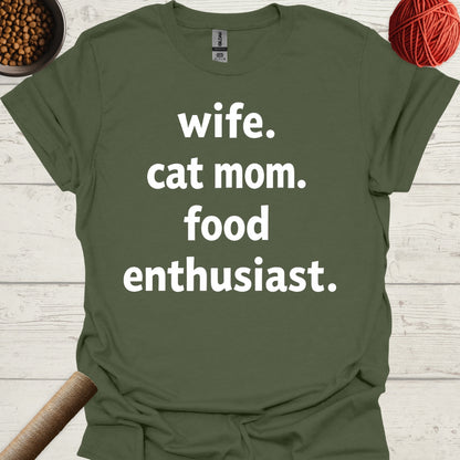 Wife. Cat Mom. Food Enthusiast.