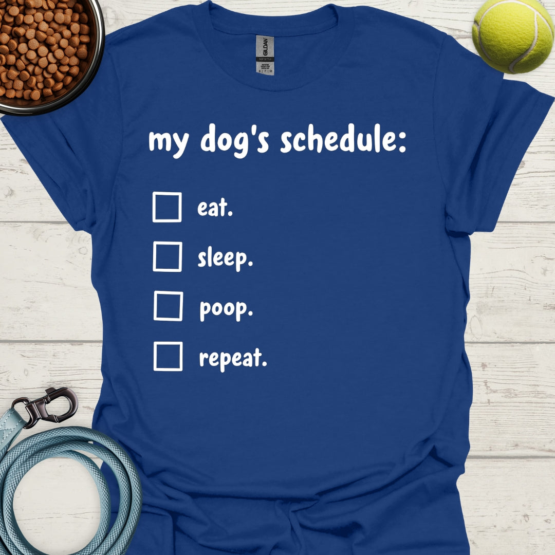 My Dog's Schedule