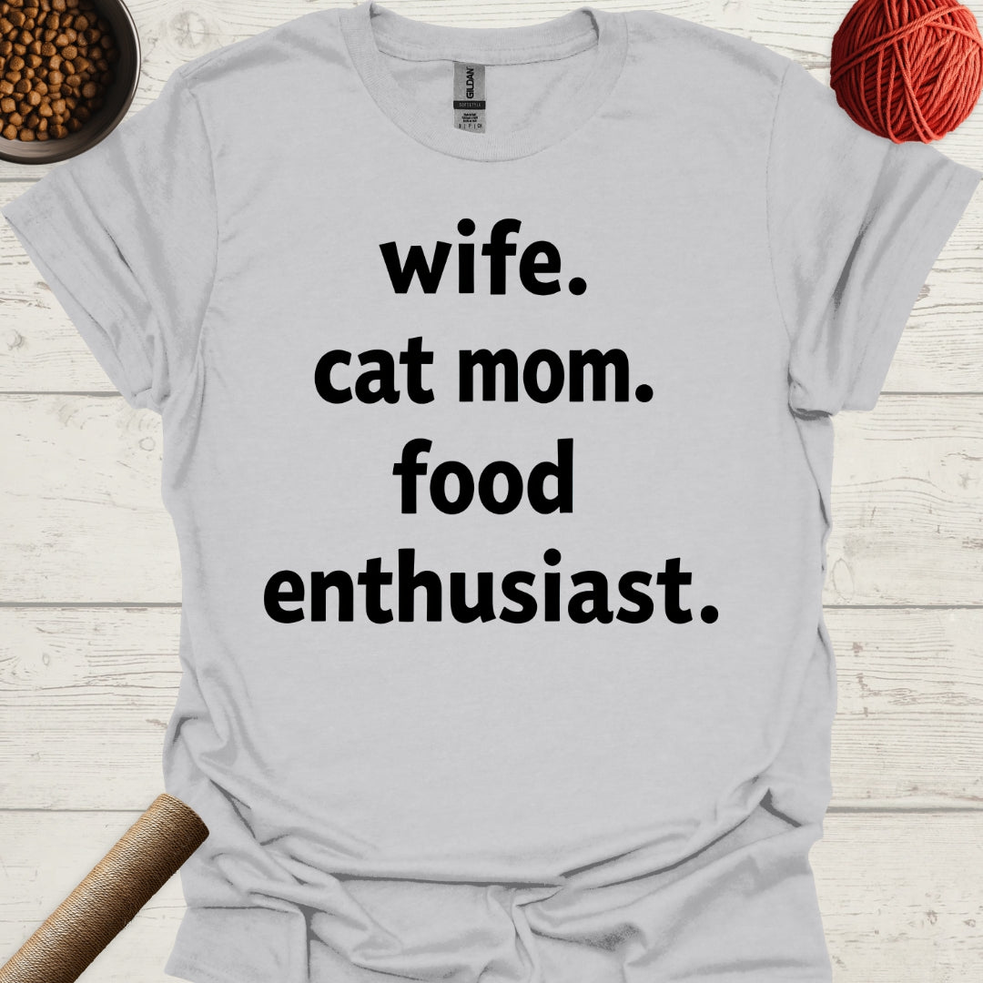 Wife. Cat Mom. Food Enthusiast.