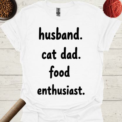 Husband. Cat Dad. Food Enthusiast